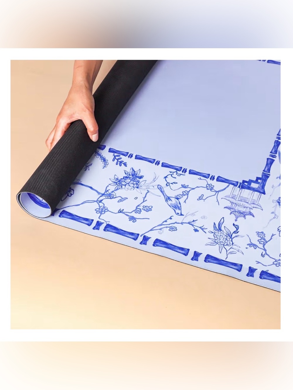 166-Piece Blue & White Mahjong Tile Set, Mahjong Mat and Matching tile bag - Picture 8 of 9